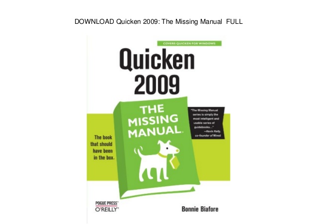 quicken delux for mac instruction manual